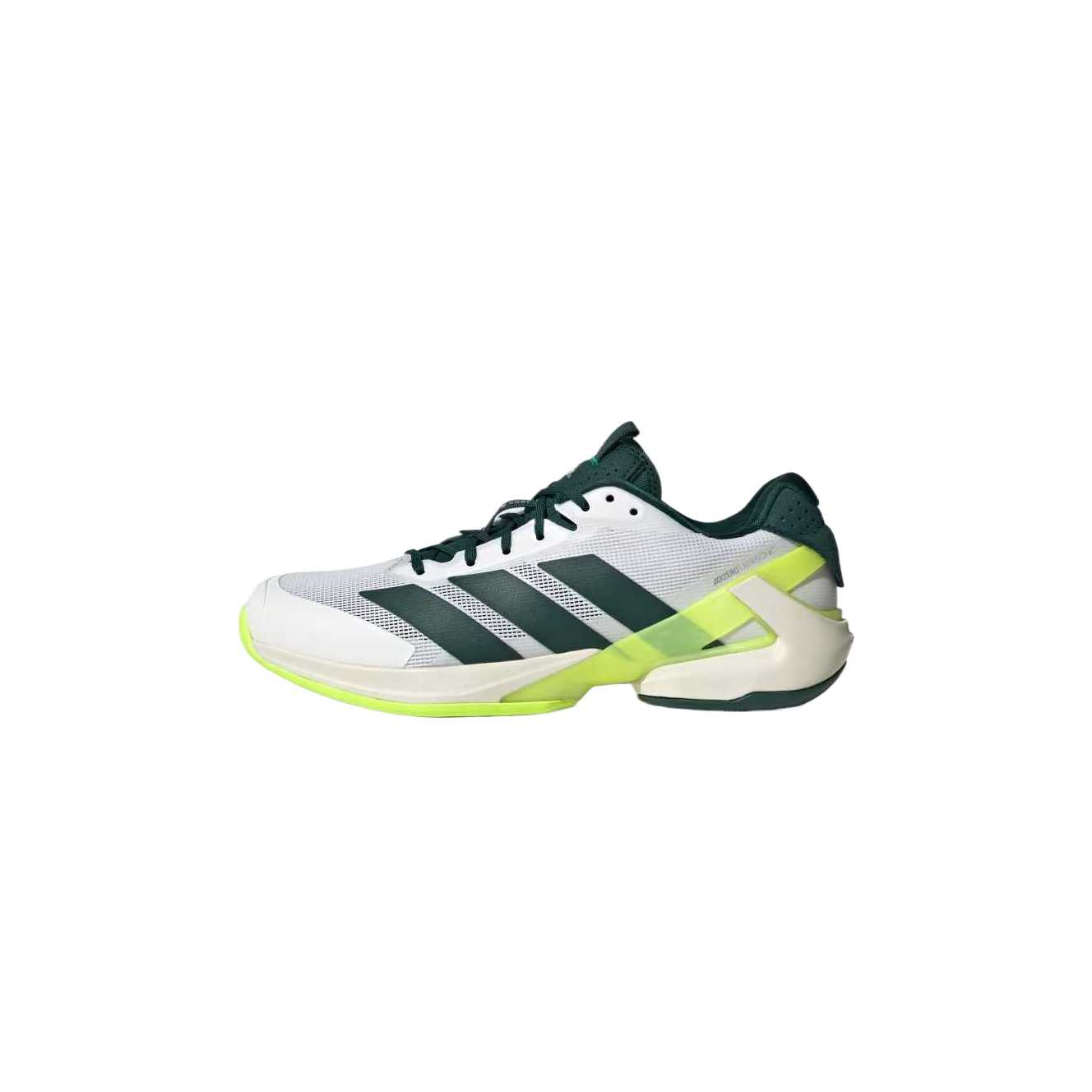 Adidas Adizero Ubersonic 5 Low Top Tennis Shoes Men's Lemon White