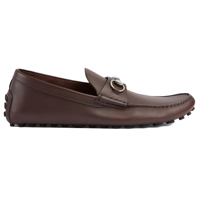 GUCCI Horsebit-deatil Leather Loafers купить в интернет-магазине Yoocart с быстрой доставкой по России.