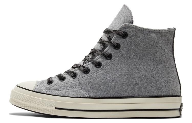 Converse Chuck 70 High Flannel 'Grey'