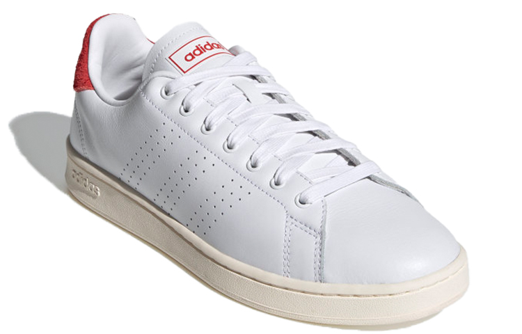 Adidas Advantage 'White Vivid Red'