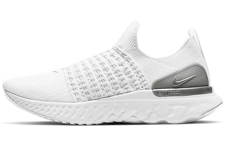 Nike React Phantom Run Flyknit 2 White Pure Platinum Women's