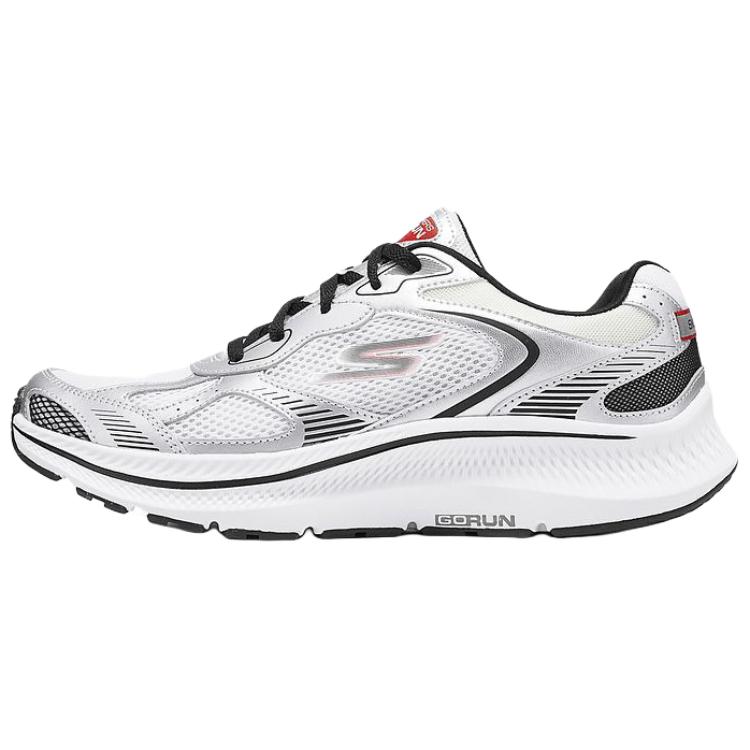 Skechers MEN'S GO Low Top Casual Running Shoes Men's White Black
