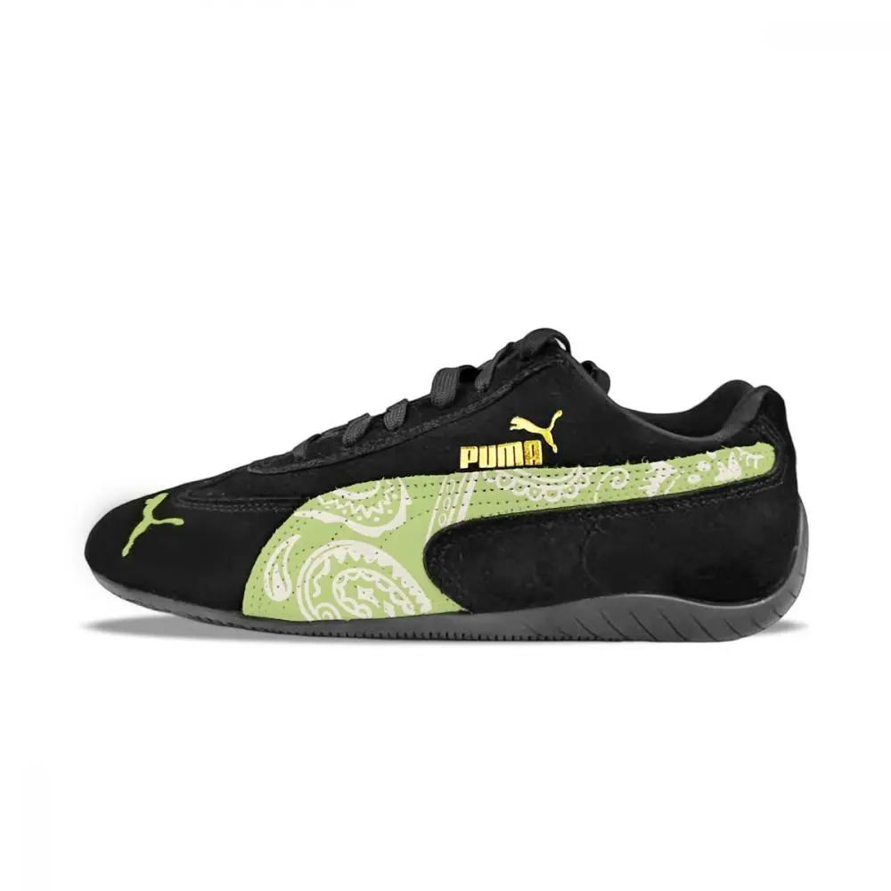 PUMA Speedcat Collection Low top Casual Shoes Unisex Black Green