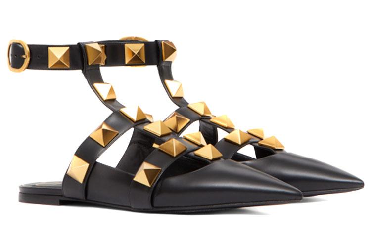 Valentino Garavani Roman Stud Ballet Flats