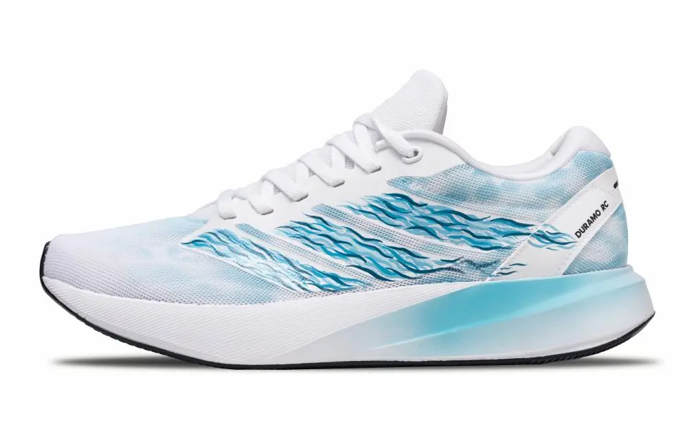 Adidas Duramo RC Cushioning And Breathable Low top Training Sprint Racing Running Shoes Unisex Blue White