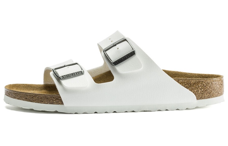 Birkenstock Arizona Birko Flor Narrow 'White'