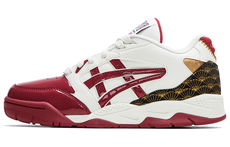 Asics Gel Fuse Basketball Shoes 'White Red'