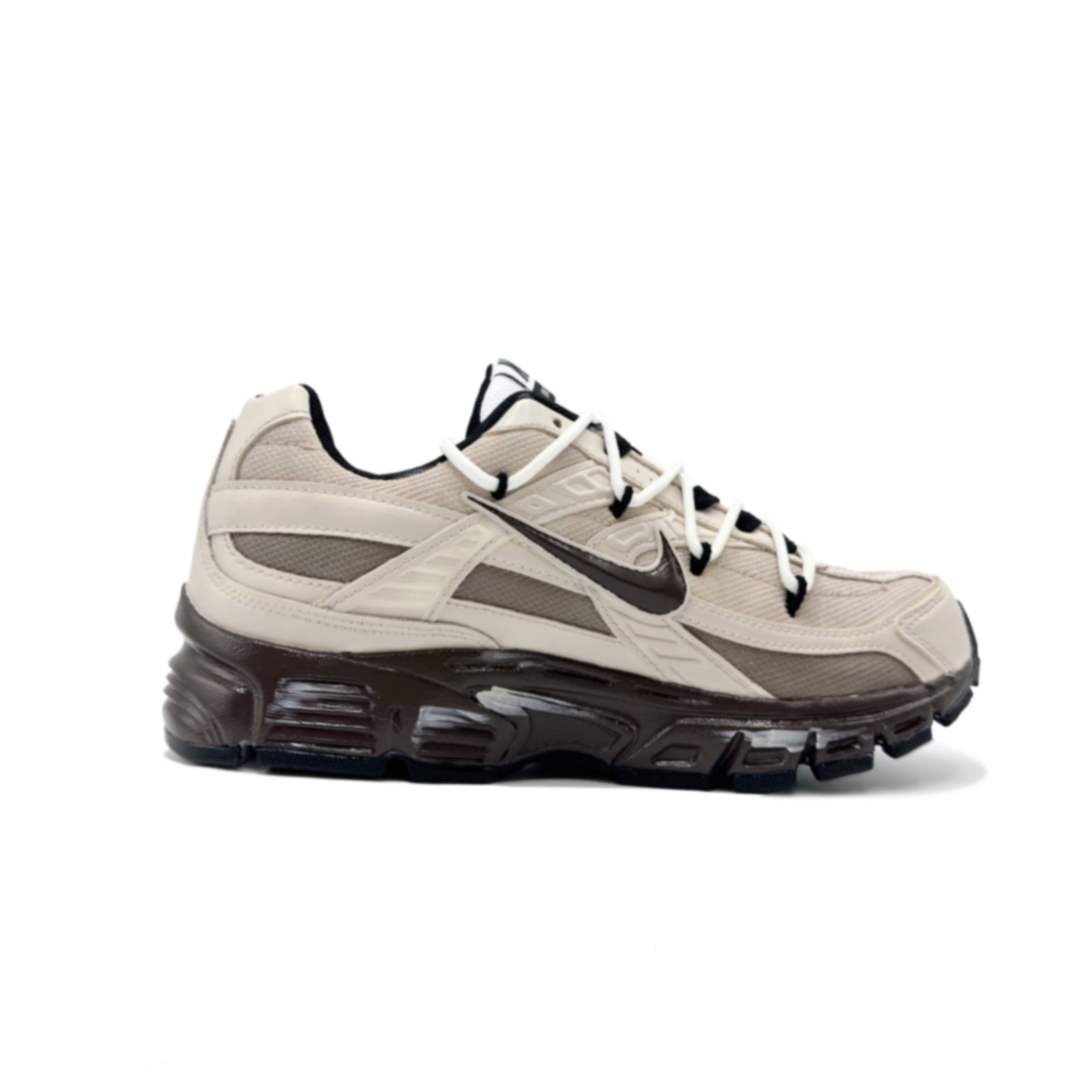 Nike Initiator Running Shoes Unisex Low top Beige White Brown Black