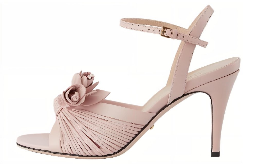 GUCCI Lovelight One Strap Sandals Women's Pink