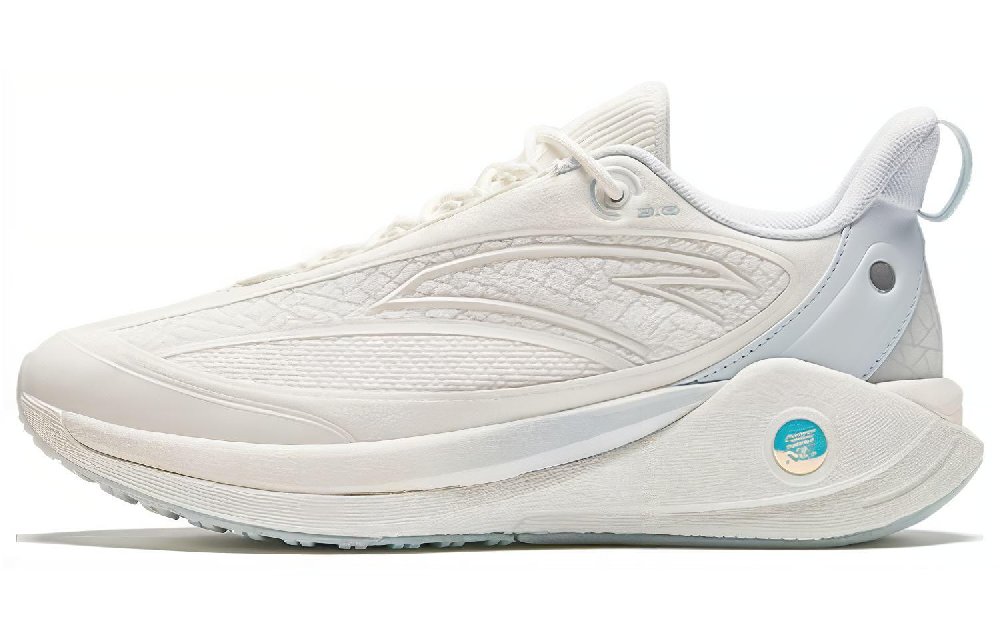 Anta C37 Series C37 Slip-Resistant Low-Top Running Shoes Women's White Gray