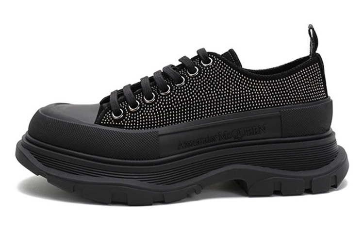 Alexander McQueen Tread Slick Ankle Length Martin Boot Men's Black
