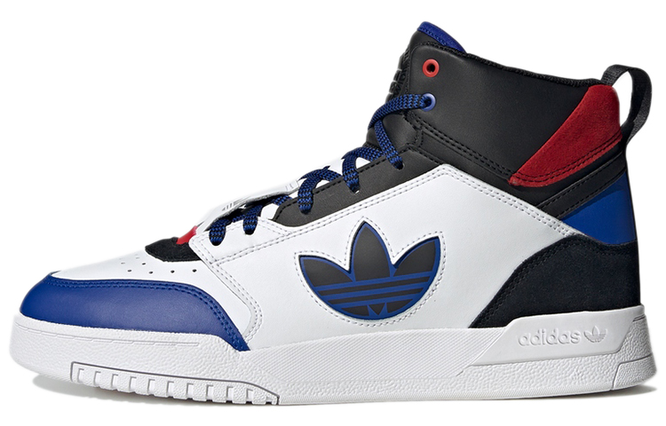 Adidas Originals Drop Step Mid Top Sneakers White/Black/Blue