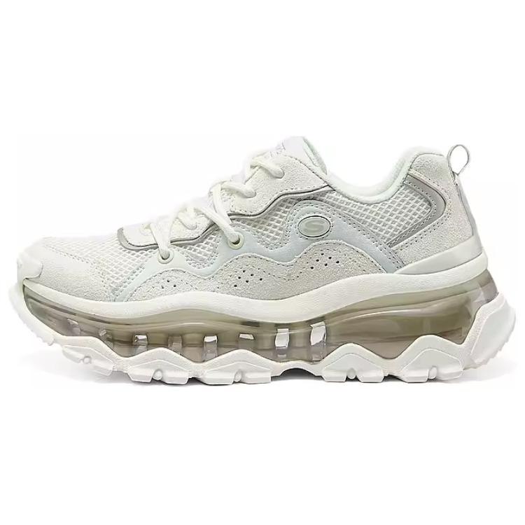 Skechers Street Durable Breathable Low-Top Chunky Sneakers Women's White