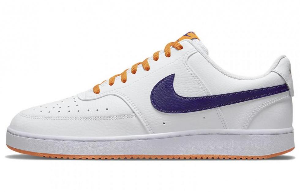 Nike Court Vision Low White Light Curry Electric Purple