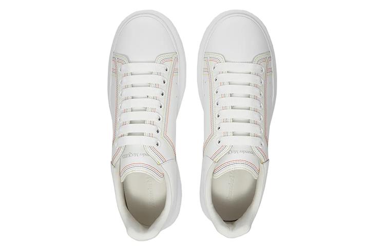Alexander McQueen Oversized Embroidered White Multi