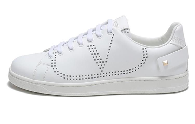 Valentino Backnet Low Top Stylish Skateboarding Shoes Men's White