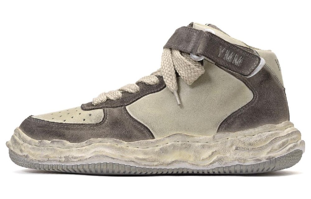 Maison MIHARA YASUHIRO Wayne Brushed Suede High-top Sneakers