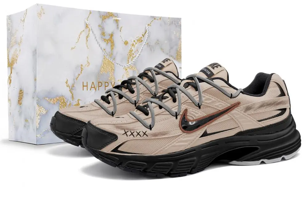 Nike Initiator Casual City Commute Running Shoes Men's Brown