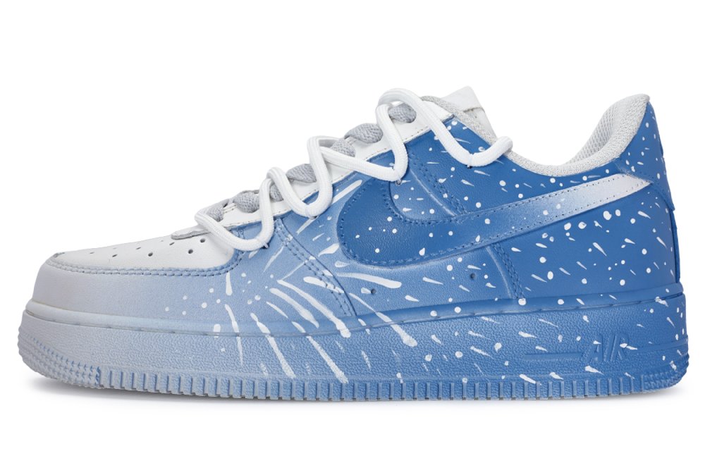 Nike Air Force 1 811 Manufactured Winter Fireworks Coverage Low-Top Skateboard Shoes Men's Blue White