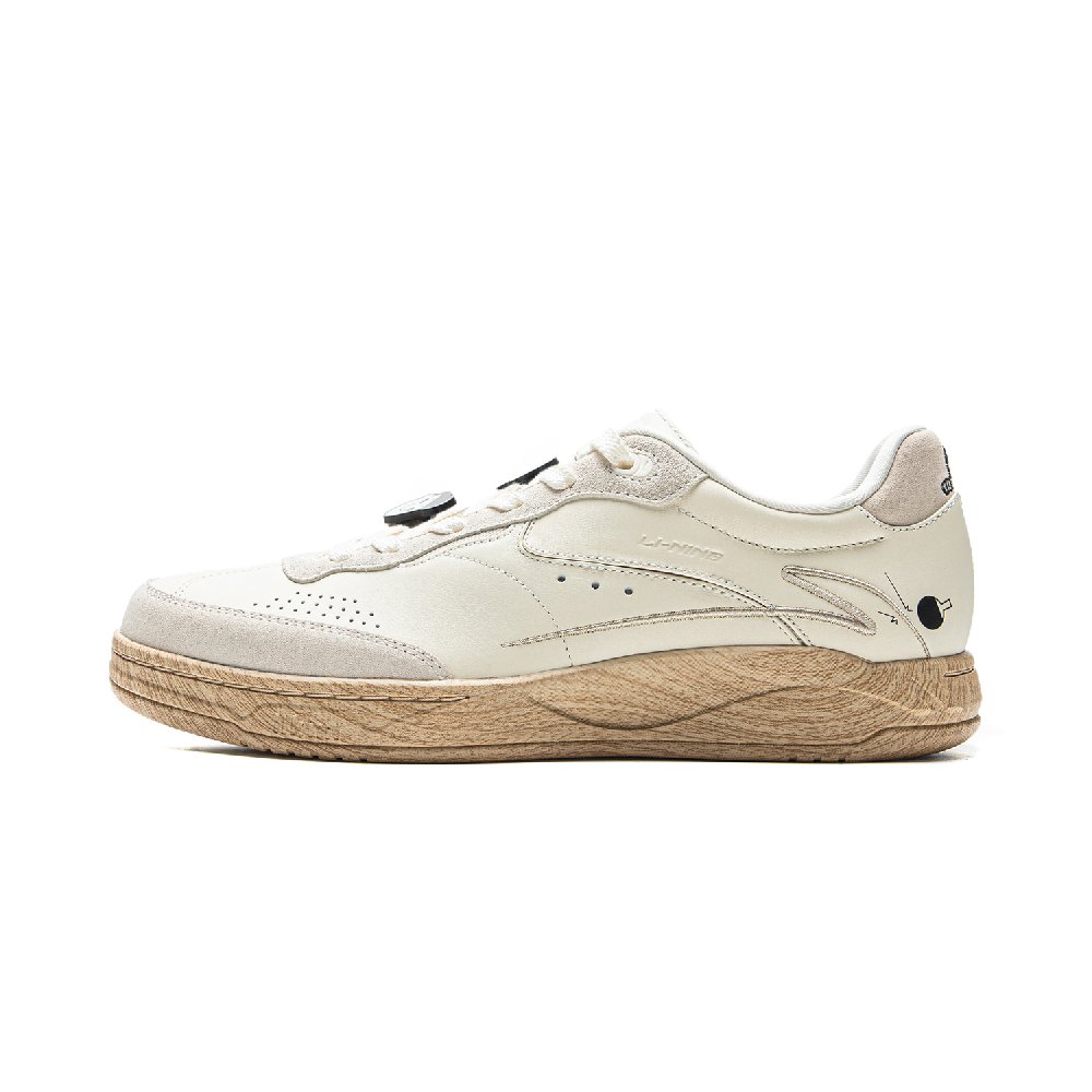 Xuperman X LINING Matte Finish Skateboard Shoes Unisex Low top Ecru