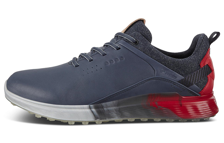 Ecco Cushioning Anti-Slip And Wear-Resistant Coverage Golf Shoes Men's Blue