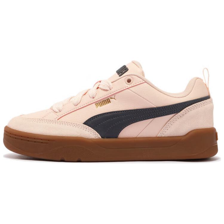 PUMA Park Lifestyle Collection Low Top Skateboard Shoes Unisex Pink Blue