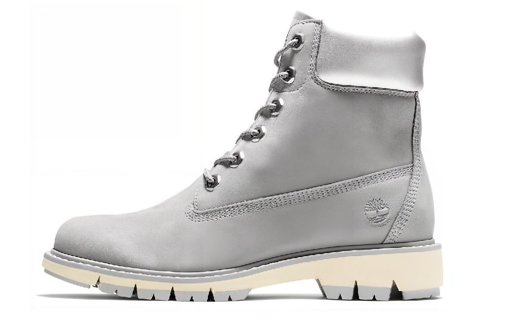 Timberland 6 Inch Water Resistant Wear Resistant Cushioning Knee High Outdoor Boots Women's Light Gray