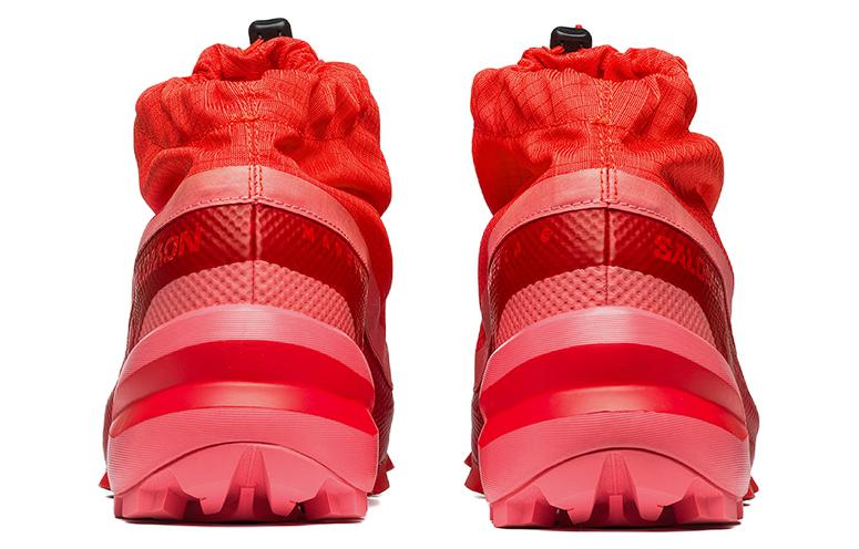 MM6 Maison Margiela x SALOMON Cross Low For Cushioning Anti-Slip And Wear-Resistant Low-Top Outdoor Shoes Unisex Red