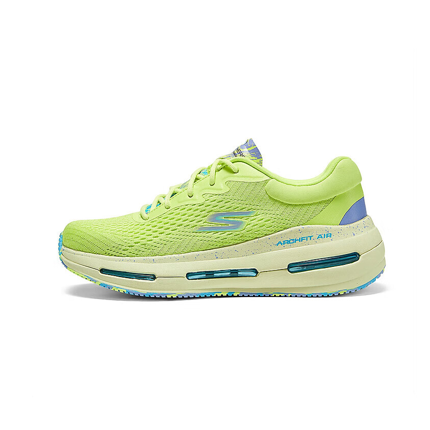 Skechers Arch Fit Low Top Casual Shoes Women's Green