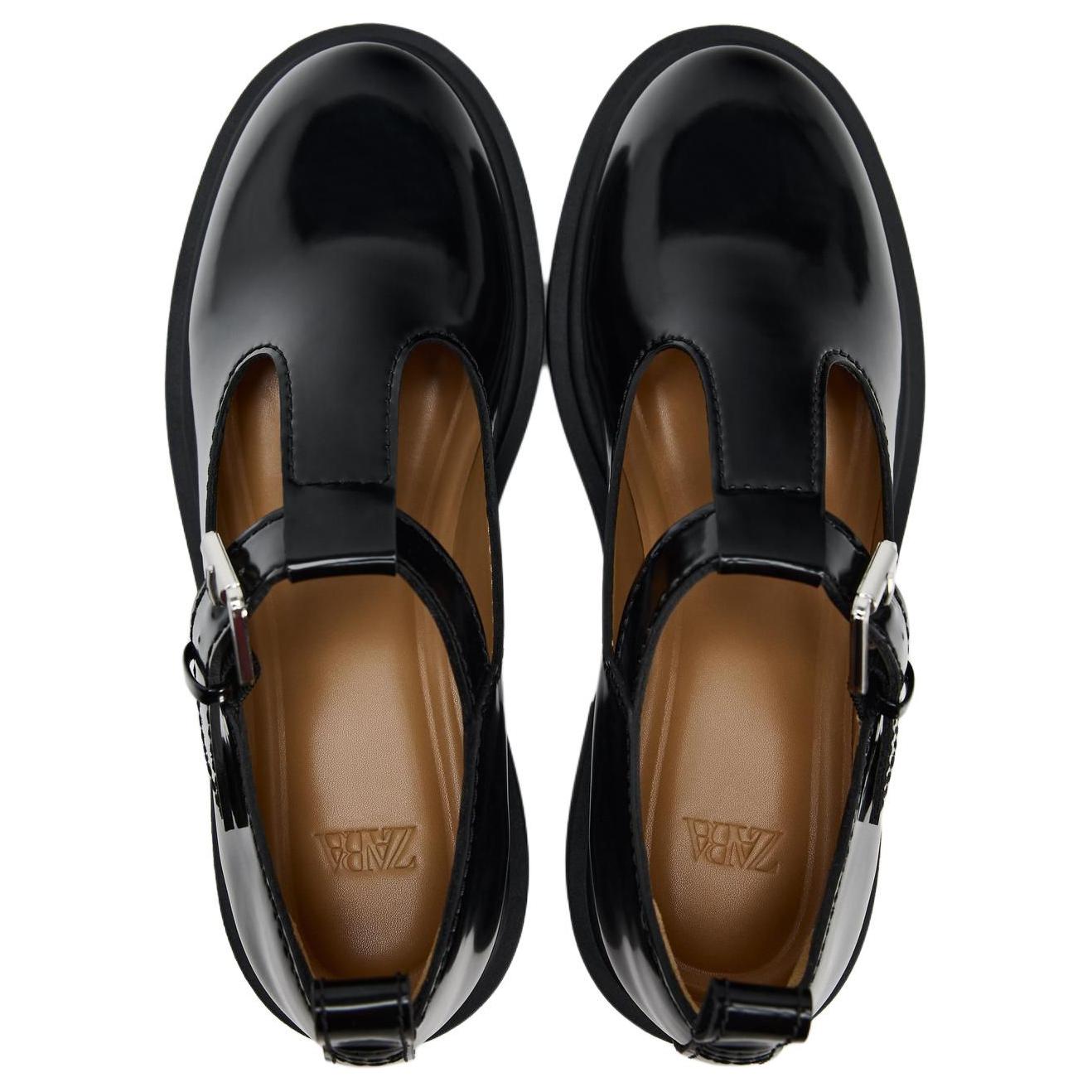 ZARA Mary Jane Shoes Women's Black купить в интернет-магазине Yoocart с быстрой доставкой по России.
