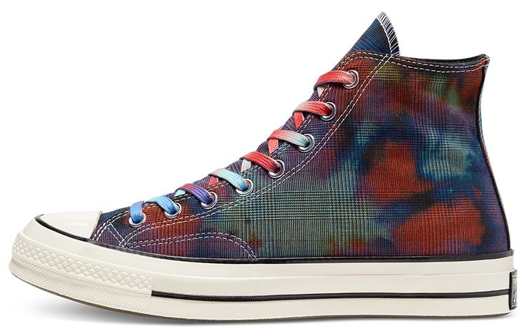 Converse Chuck Taylor All Star 70 Hi Tie Dye Plaid