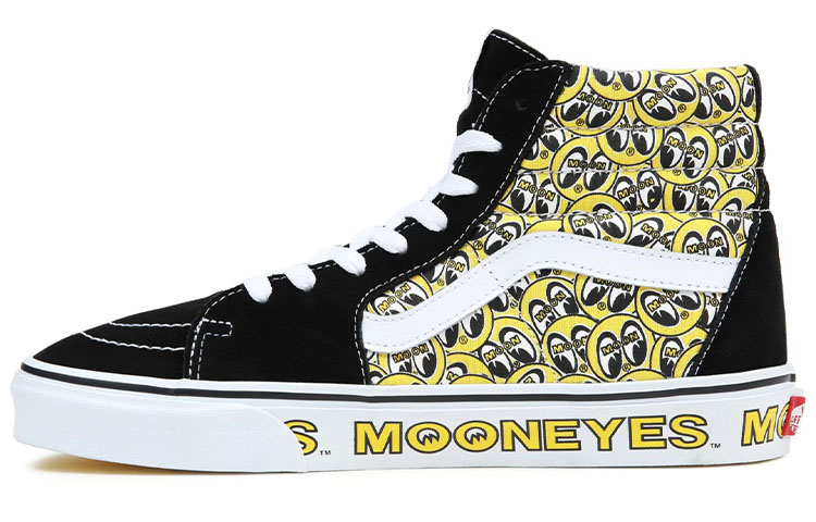 Sk8 Mooneyes X Vans Hi 'Black Yellow'