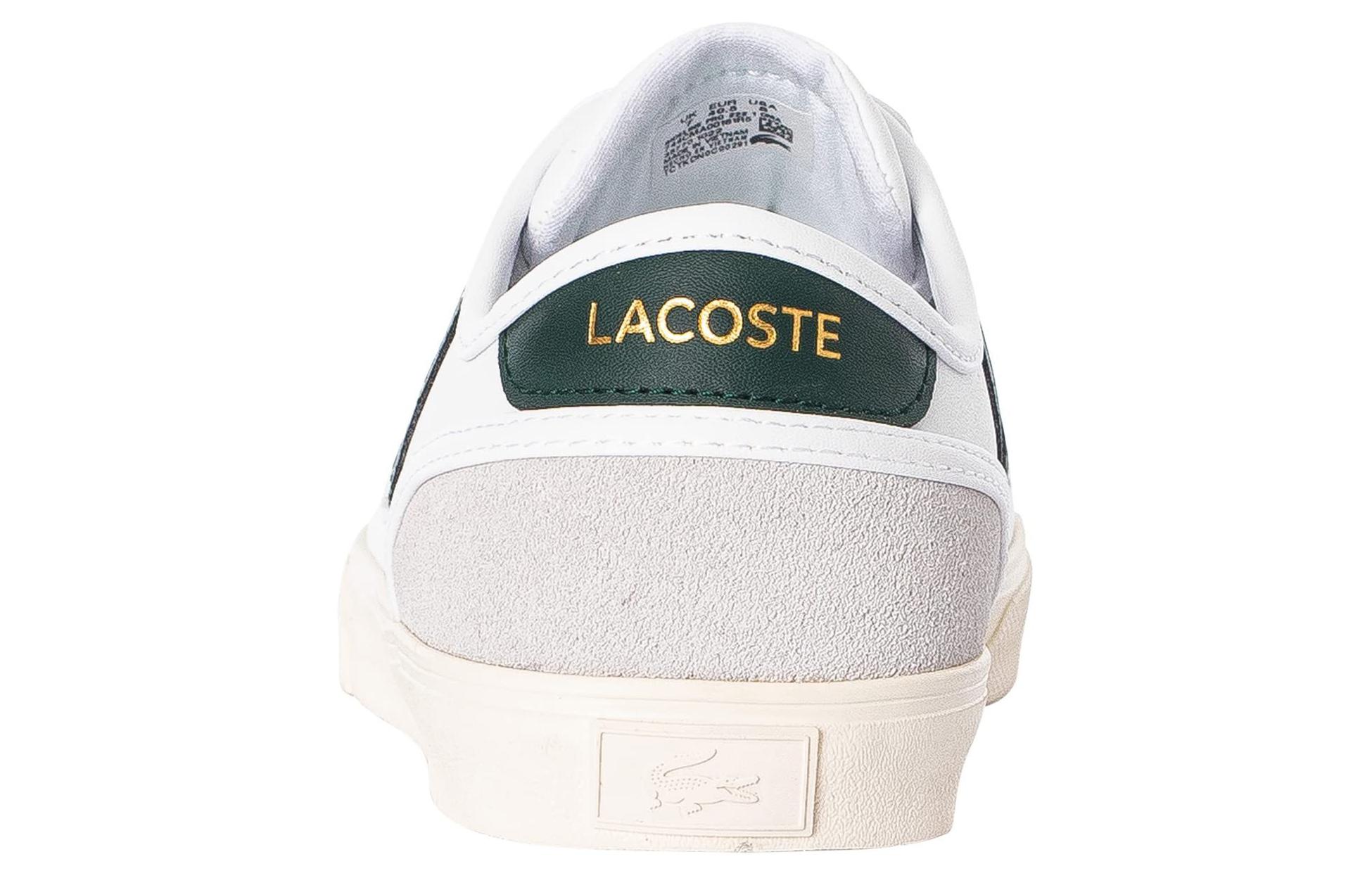 LACOSTE Low-Top Skateboard Shoes Women's White купить в интернет-магазине Yoocart с быстрой доставкой по России.