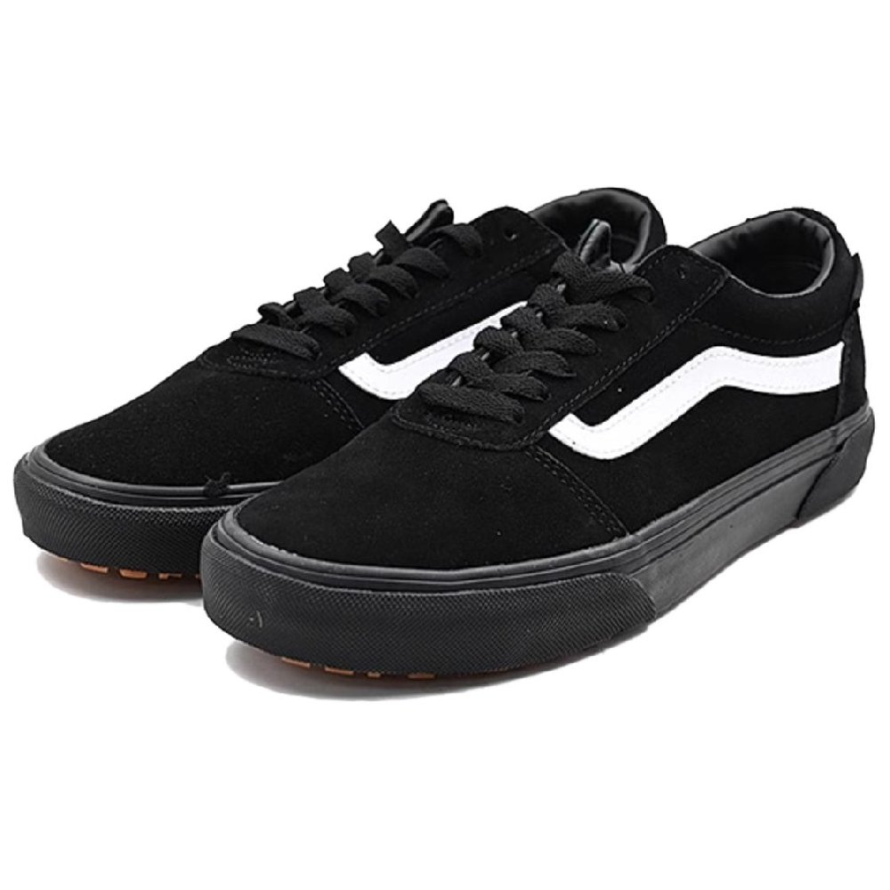 Vans Ward Anti Slip Wear Resistant Low Top Skateboard Shoes Men's Black