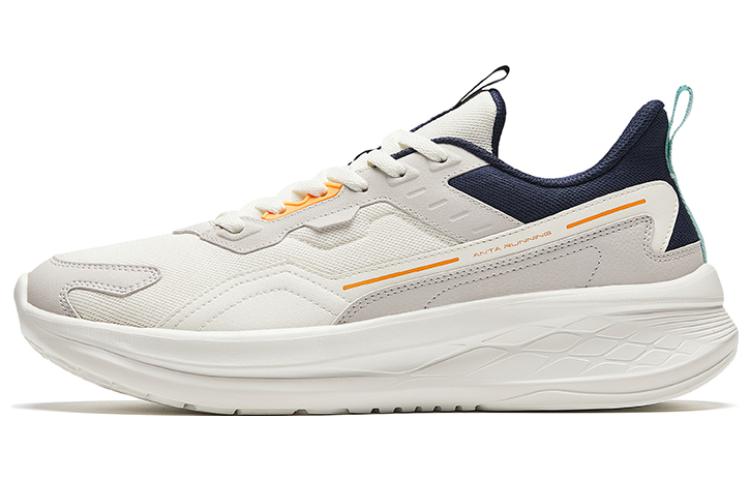 Anta Anti-Slip Wear-Resistant Low-Top Running Shoes Men's White