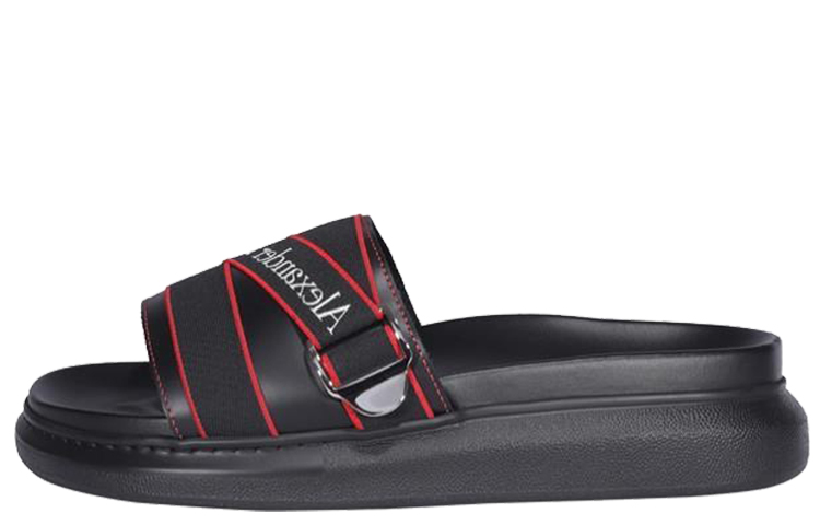 Alexander McQueen Hybrid Slide Slippers Men's Black