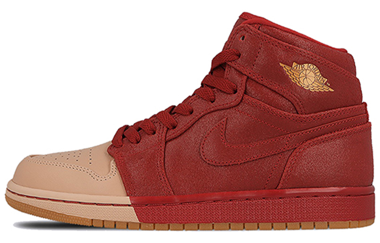 Jordan 1 Retro High Dip-Toe Red Women's