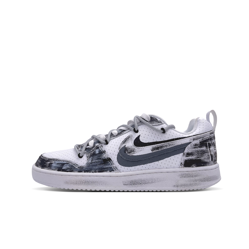 Nike Anti-Slip And Wear-Resistant Breathable Low-Top Skateboard Shoes Men's Black