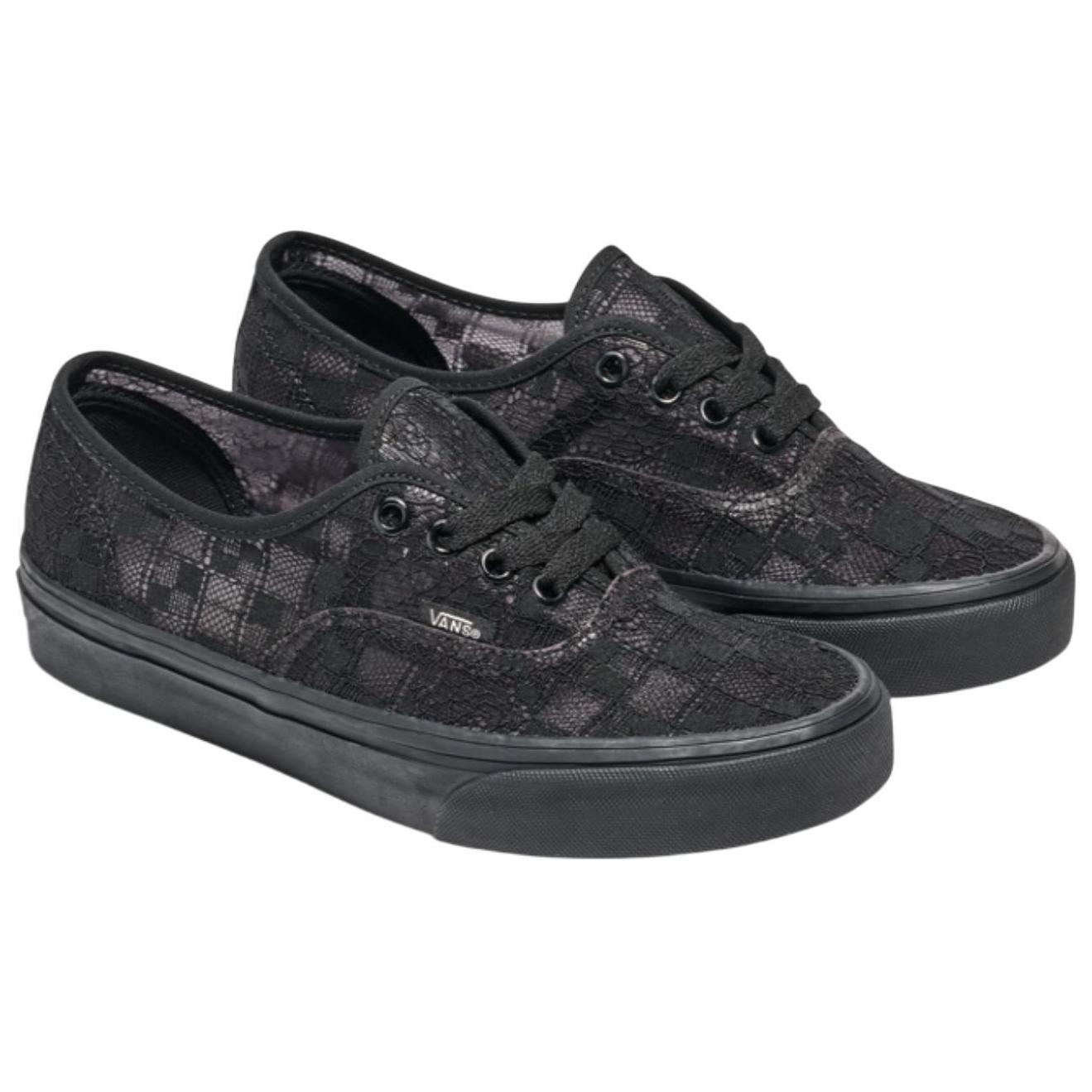 Vans Authentic Low Top Skateboard Shoes Unisex Black купить в интернет-магазине Yoocart с быстрой доставкой по России.