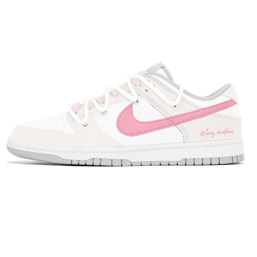 Nike Dunk Lemon Joy Abrasion Resistant Low Top Skateboard Shoes Women's Pink
