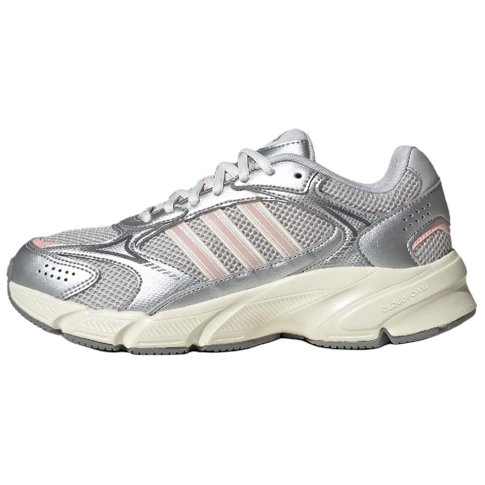 Adidas CRAZYCHAOS 2000 Abrasion Resistant Low Top Casual Shoes Women's Silver Pink