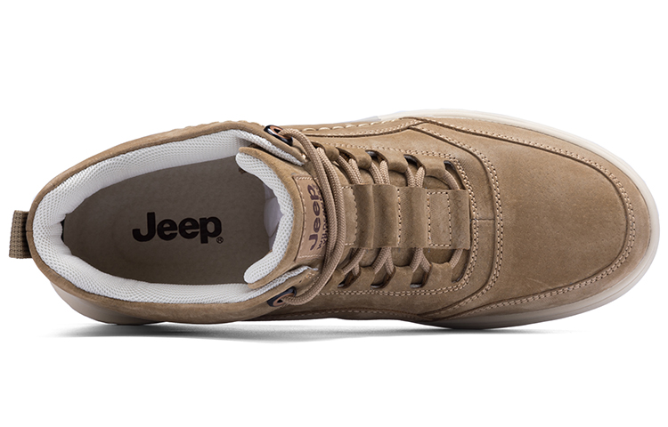 Jeep Casual Skateboard Shoes Men's Khaki купить в интернет-магазине Yoocart с быстрой доставкой по России.