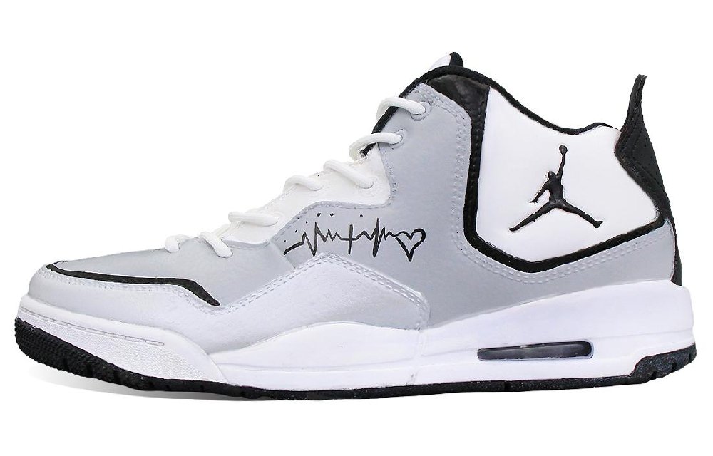 Jordan Air Jordan 3 Mid-Top Vintage Basketball Shoes Men's Silver Gray