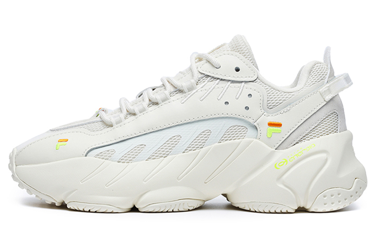 FILA FUSION ADE Low Top Running Shoes Women's Micro White