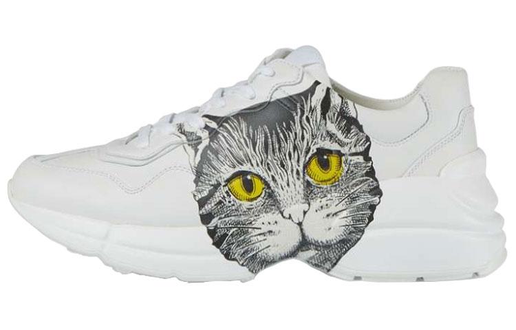 GUCCI Women's Rhyton 'Mystic Cat White' Women's