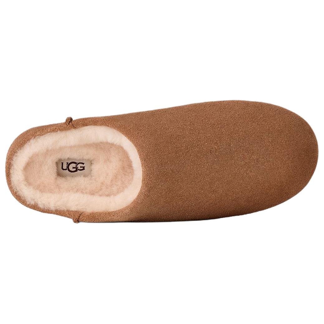 UGG Rubber Sole Abrasion Resistant Closed Toe Slippers Women's Chestnut купить в интернет-магазине Yoocart с быстрой доставкой по России.