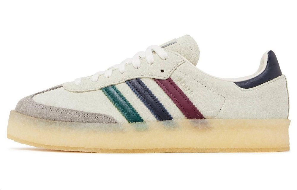 Adidas Ronnie Fieg X Clarks X 8th Street Samba 'Kithmas Collection   Multi Color Stripes'