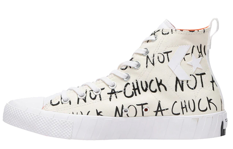 Converse UNT1TL3D Hi Not A Chuck White