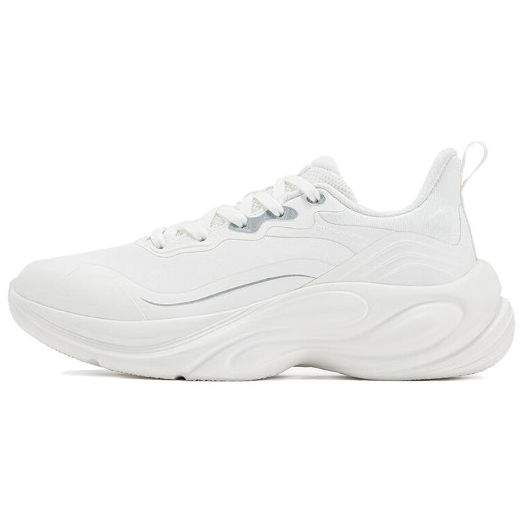 361° Spirit Fox 2.0 Cushioning, Breathable, Height Increasing Low top Training Casual Running Shoes Women's White