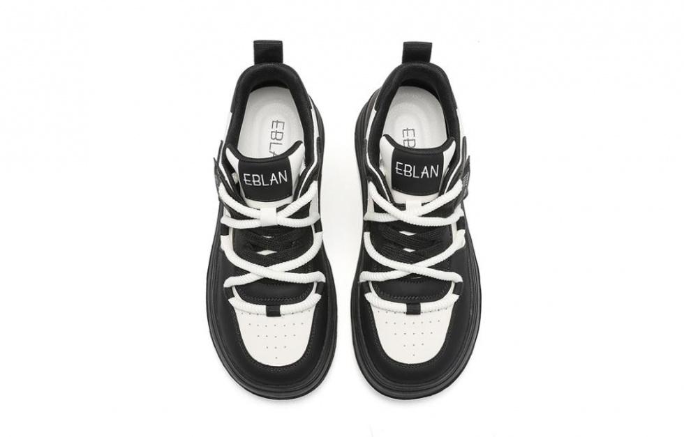 EBLAN High-Top Skateboard Shoes Women's Black купить в интернет-магазине Yoocart с быстрой доставкой по России.